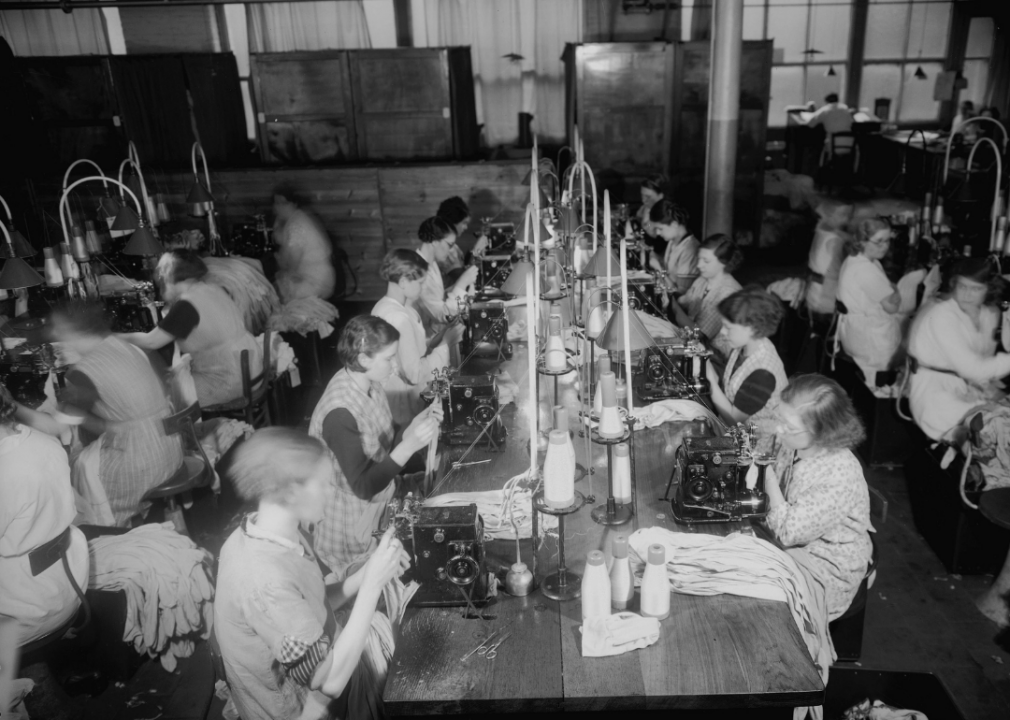 #23. Knitting mill operatives